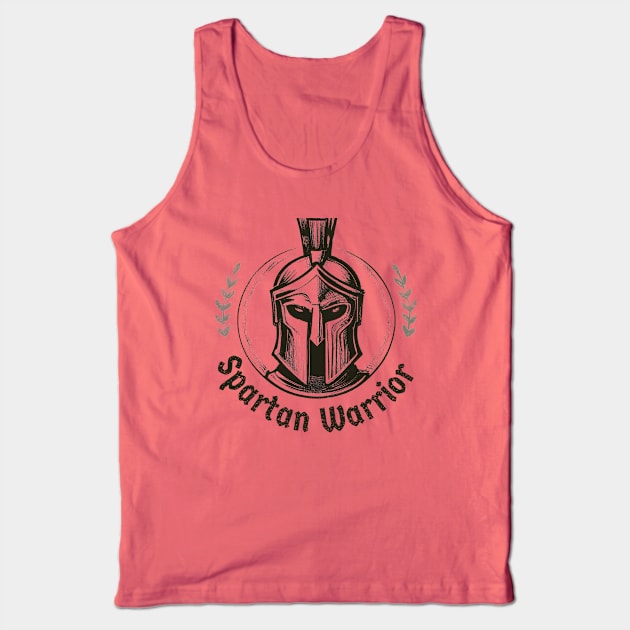 Spartan warrior vintage Tank Top by Ravenglow